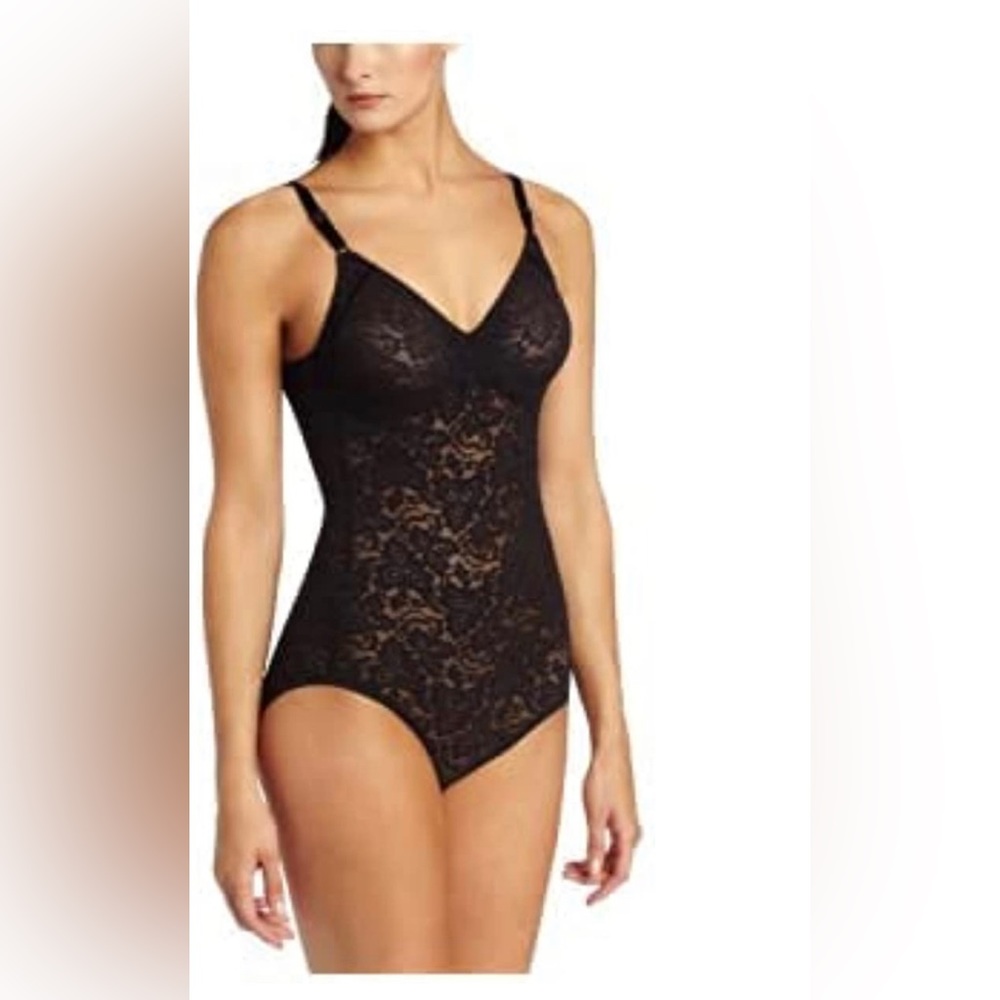 Bali Lace ‘N Smooth® Body Shaper Black 38D Women's